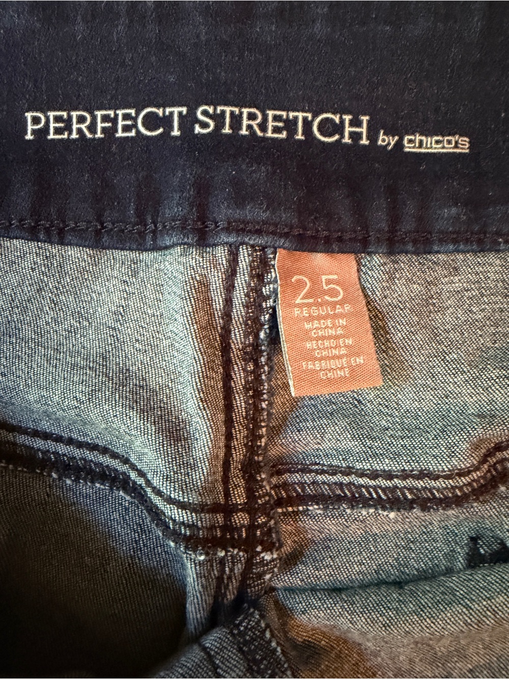 Chico’s Never Worn Pull On Perfect Stretch jeans size 2.5